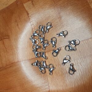 20pc Lobster Claw Closure Stainless Steel